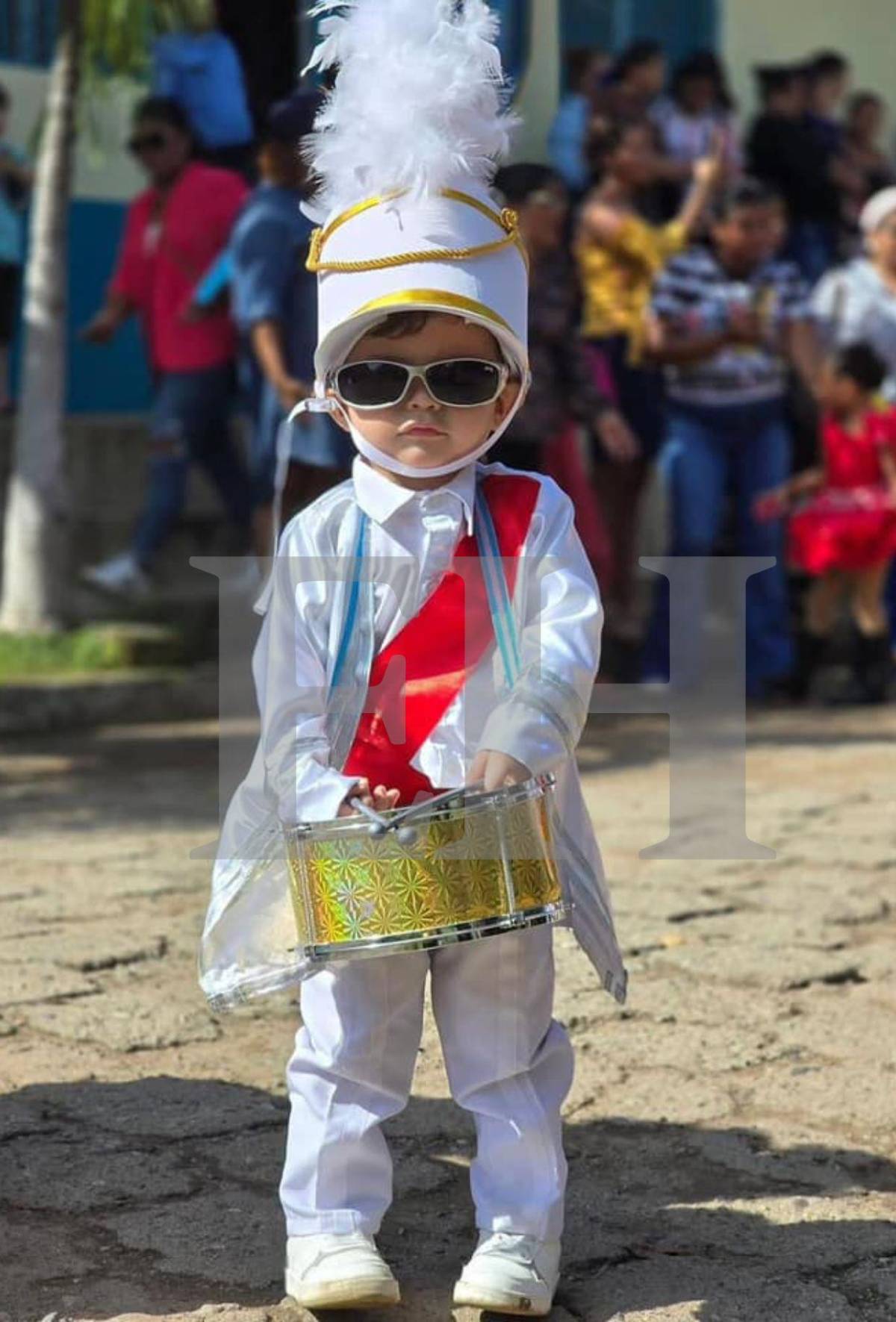 Así luce ahora Daniel Andrés Castañeda, niño que causó ternura en desfiles en El Triunfo, Choluteca, en 2024