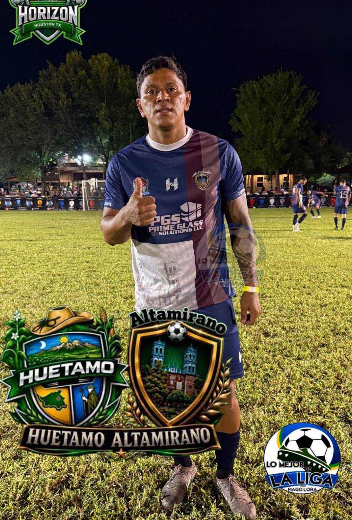 Fue seleccionado de Honduras, indocumentado en USA y ahora juega en la talacha en Houston