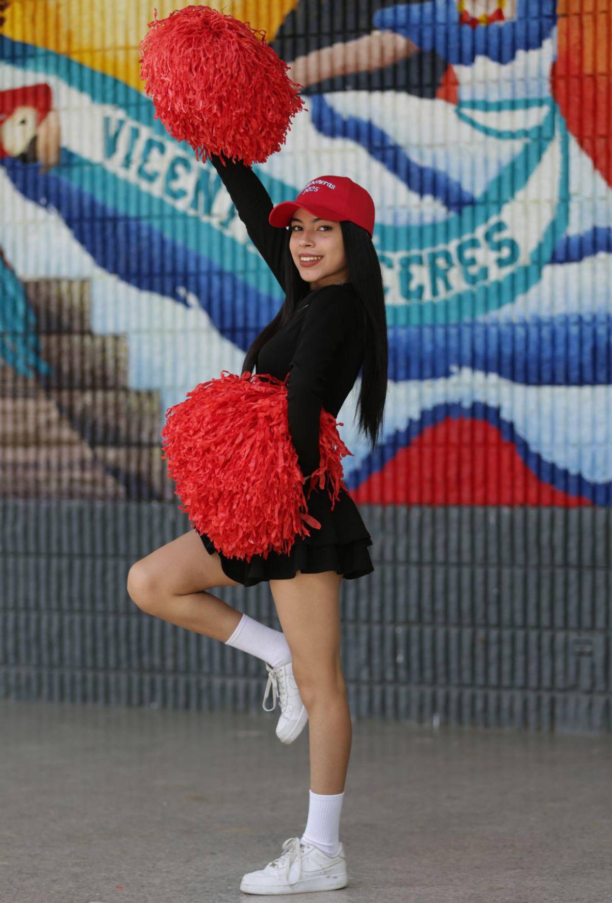 Ellas son las pomponeras del Instituto Central Vicente Cáceres este 2025: conócelas