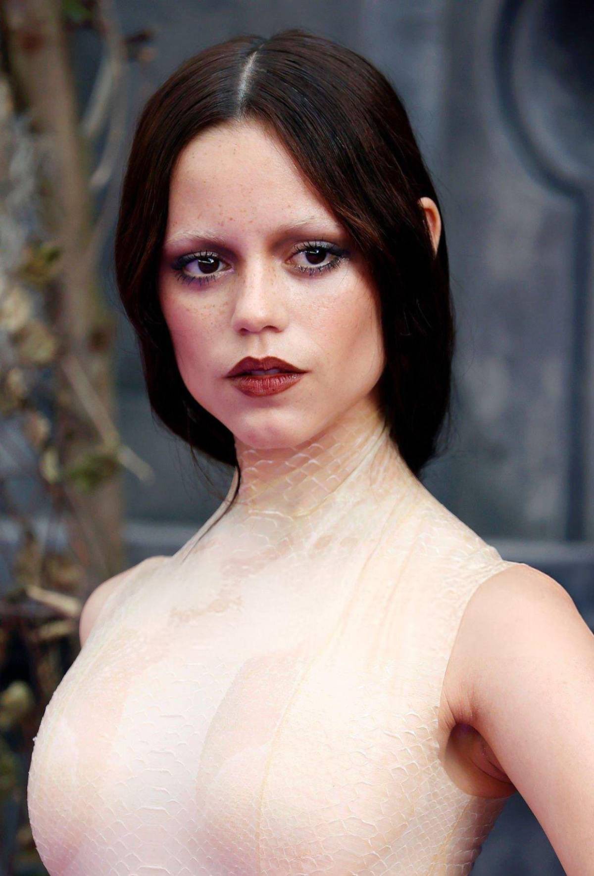 Así lució Jenna Ortega en la premier mundial de Wednesday 2