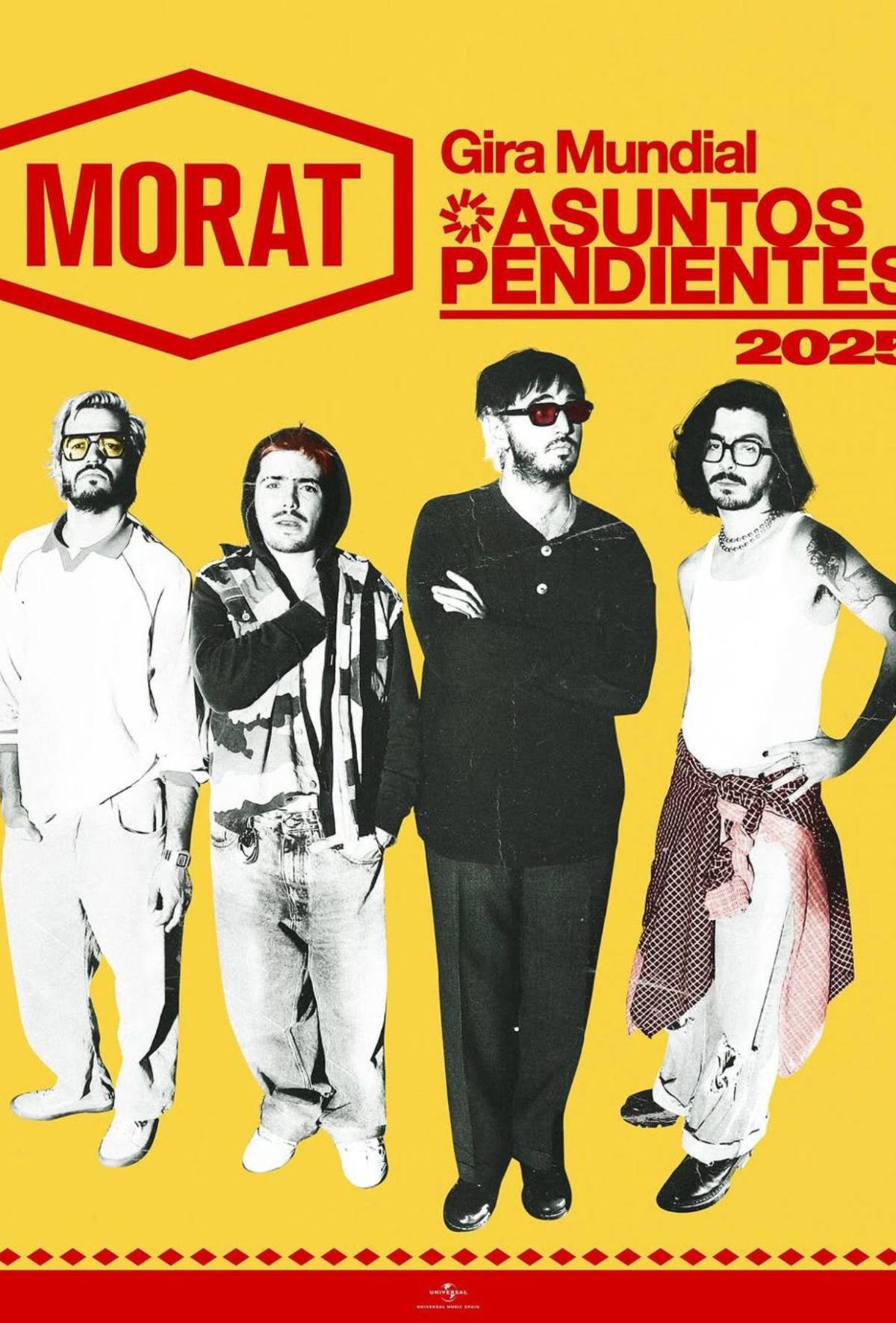 Morat revela fechas de su gira mundial Asuntos pendientes: ¿incluye Honduras?