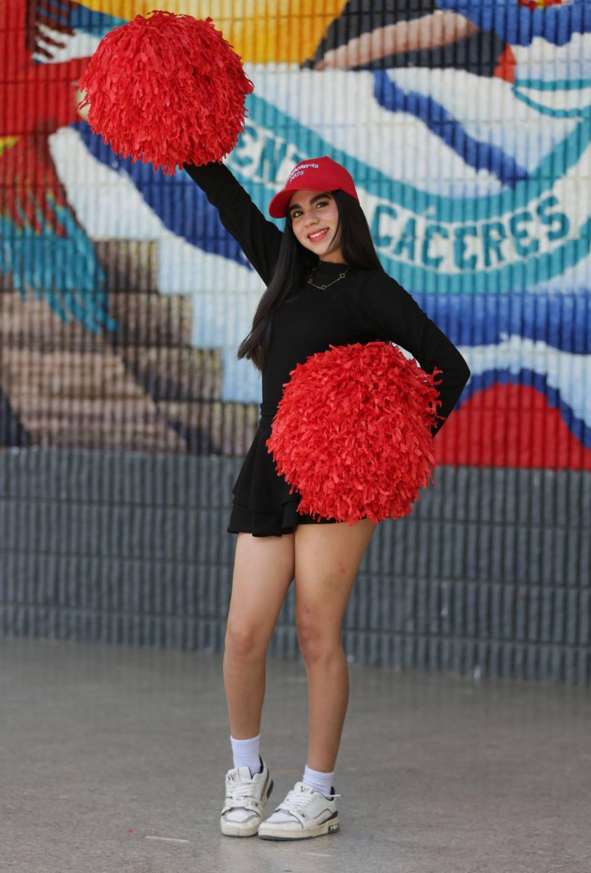 Ellas son las pomponeras del Instituto Central Vicente Cáceres este 2025: conócelas