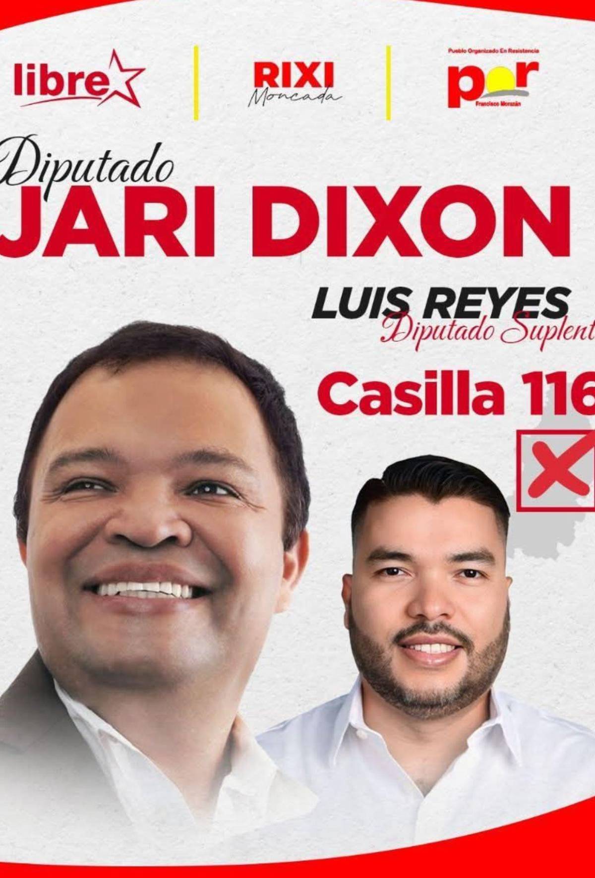 Familiares de actuales funcionarios de Libre  que están saliendo como diputados