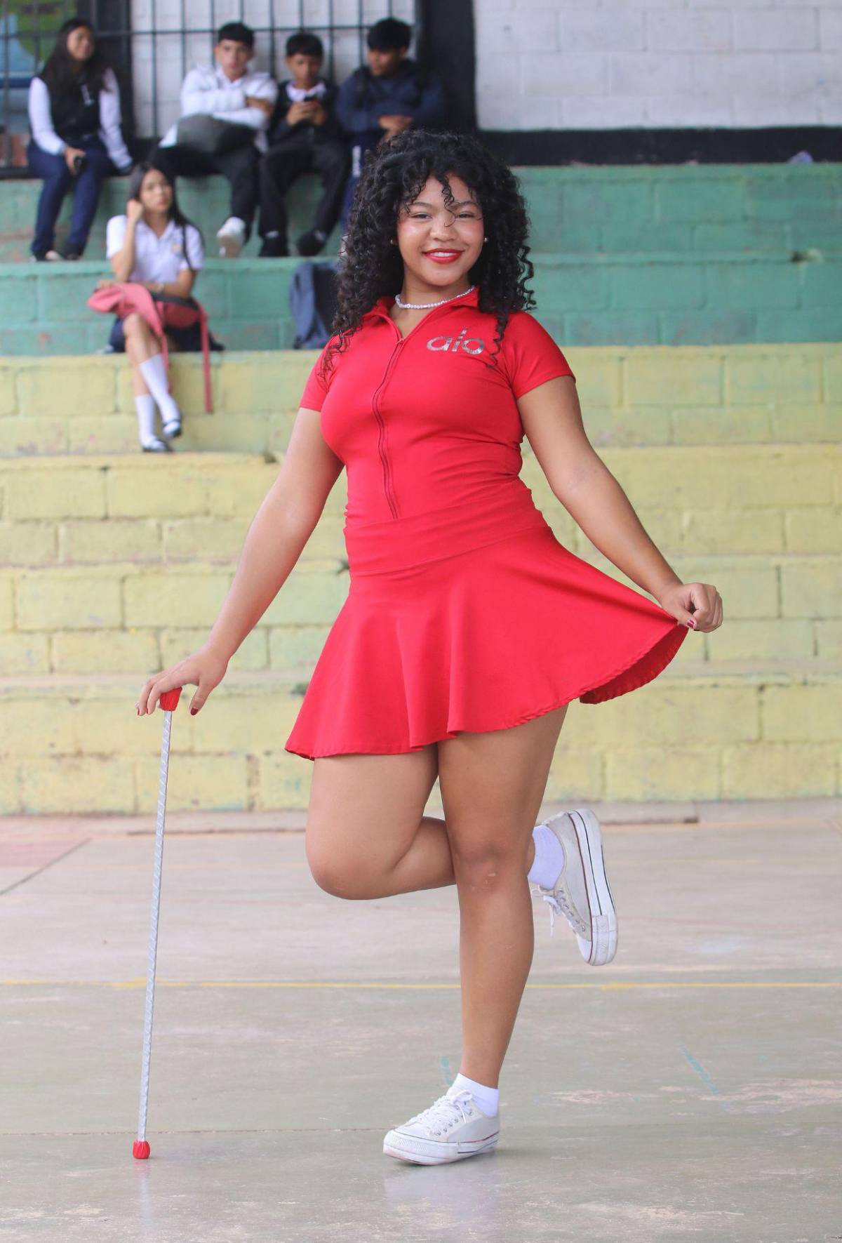 Más que un debut: Palillonas del Instituto Héctor Pineda Ugarte listas para deslumbrar en los desfiles