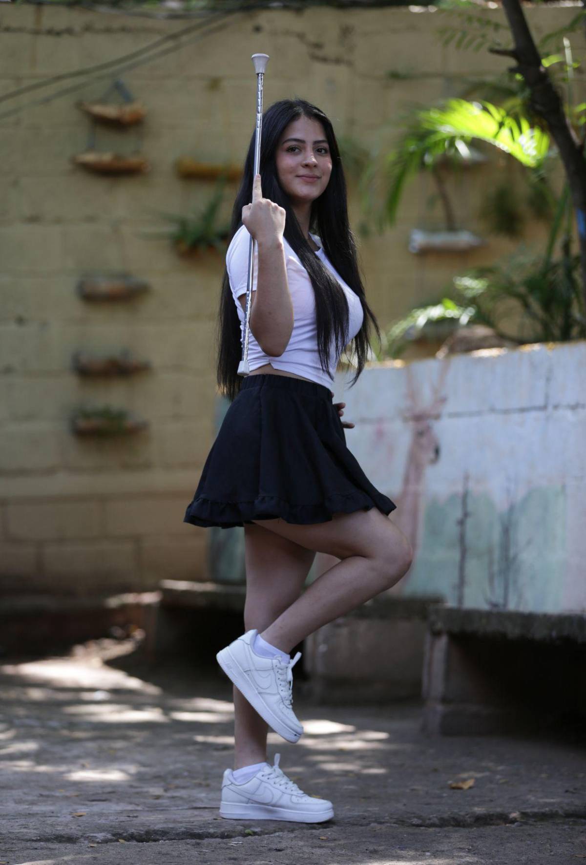 Ellas son las palillonas que representarán al Nimia Baquedano en los desfiles patrios