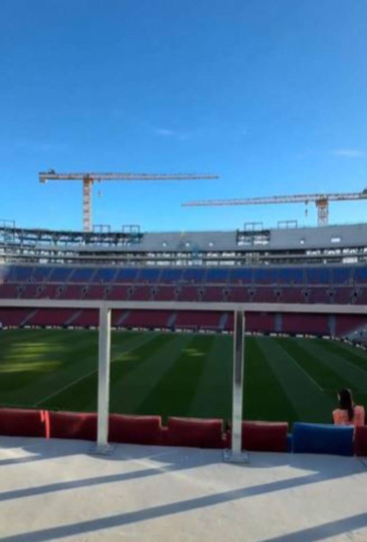 ¡Una belleza! Así está quedando el estadio Camp Nou del Barcelona con su remodelación