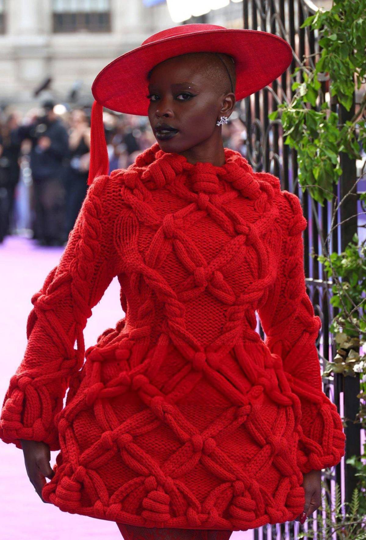 Así lució Jenna Ortega en la premier mundial de Wednesday 2