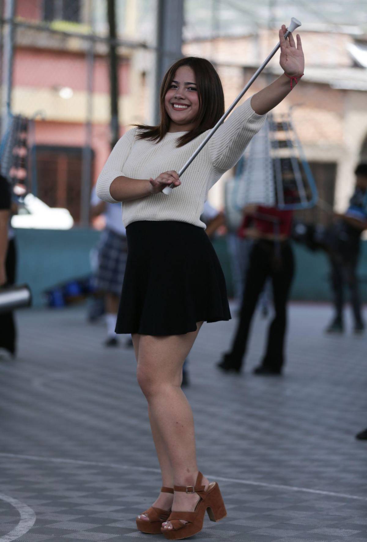 Con 20 coreografías, las palillonas del Liceo Heiner Reyes brillarán el 15 de septiembre