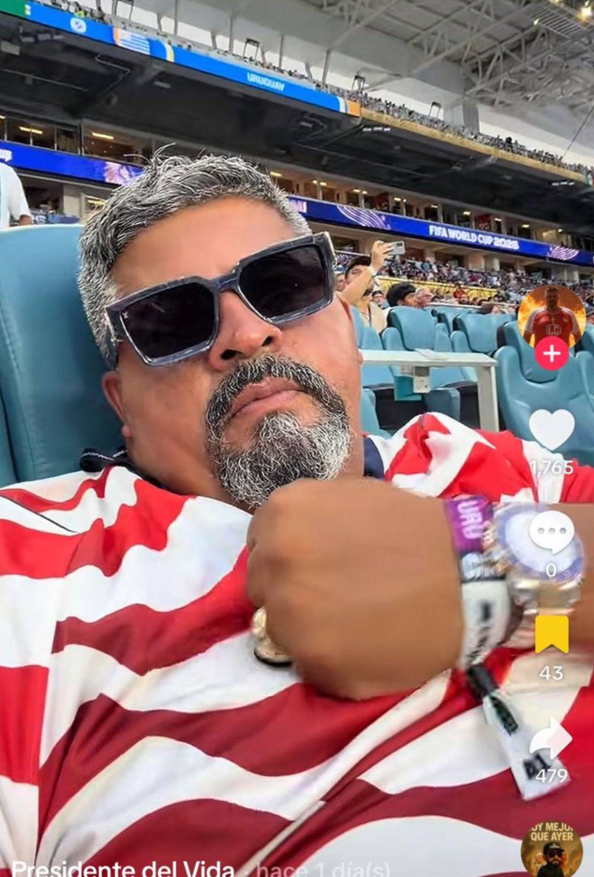 Primera fila en el Mundial: Presidente del Vida y sus lujos viviendo en Estados Unidos