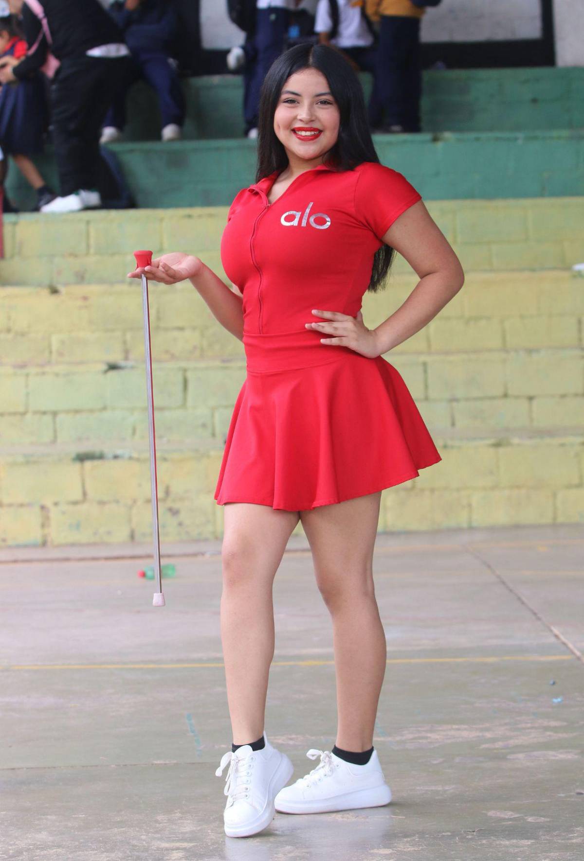 Más que un debut: Palillonas del Instituto Héctor Pineda Ugarte listas para deslumbrar en los desfiles