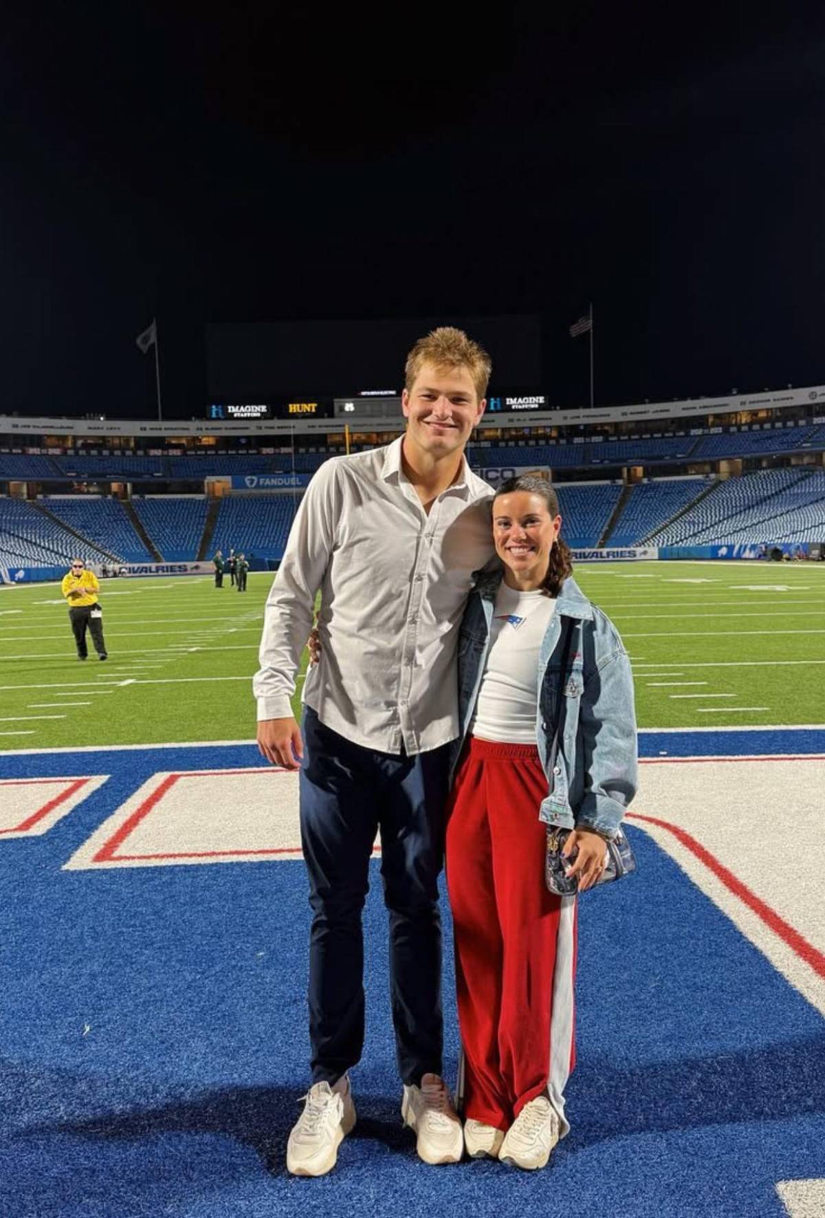 Ella es Ann Michael Maye, esposa del quarterback de los New England Patriots