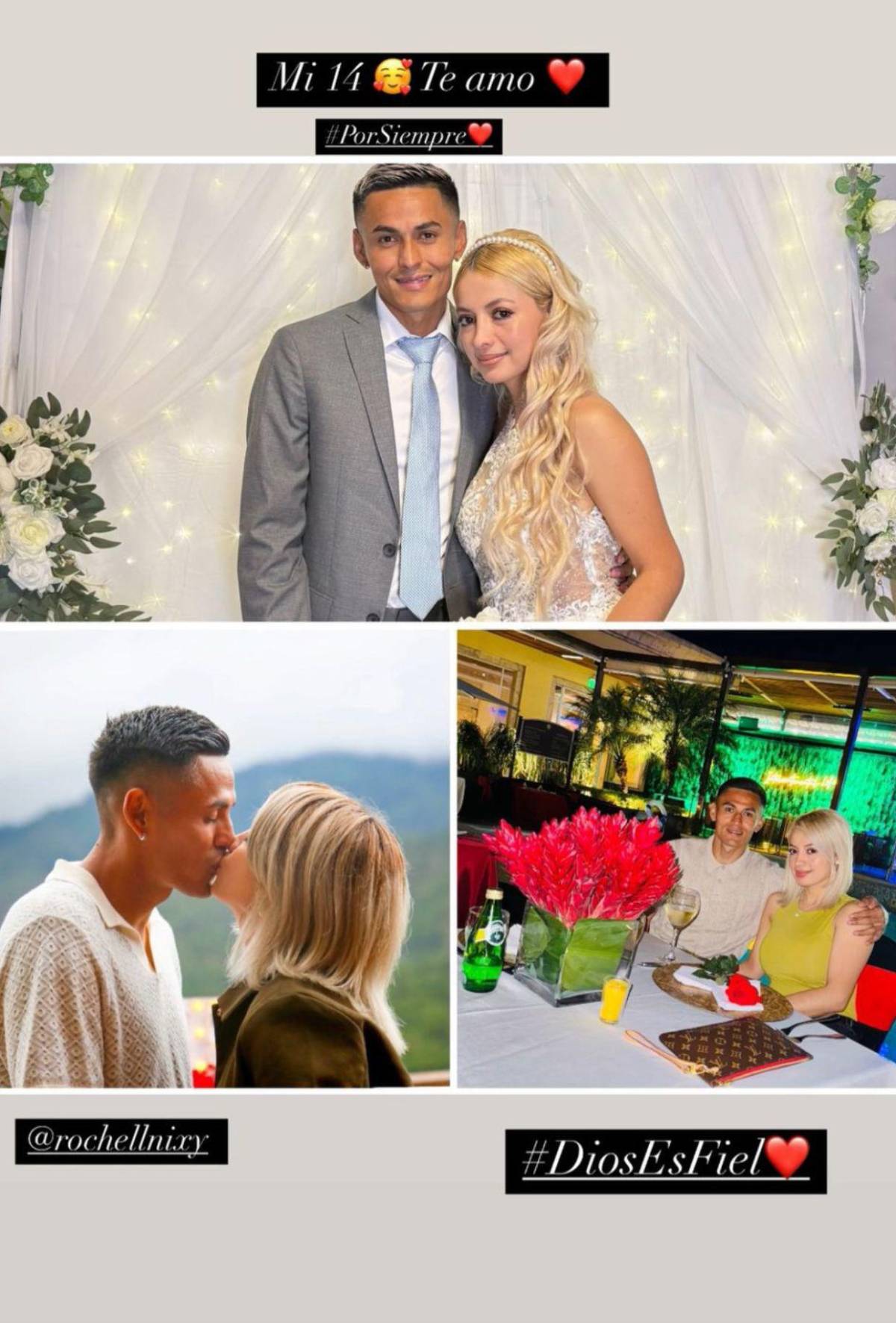 Mensajes de los jugadores en Honduras en el Día del Amor y la Amistad