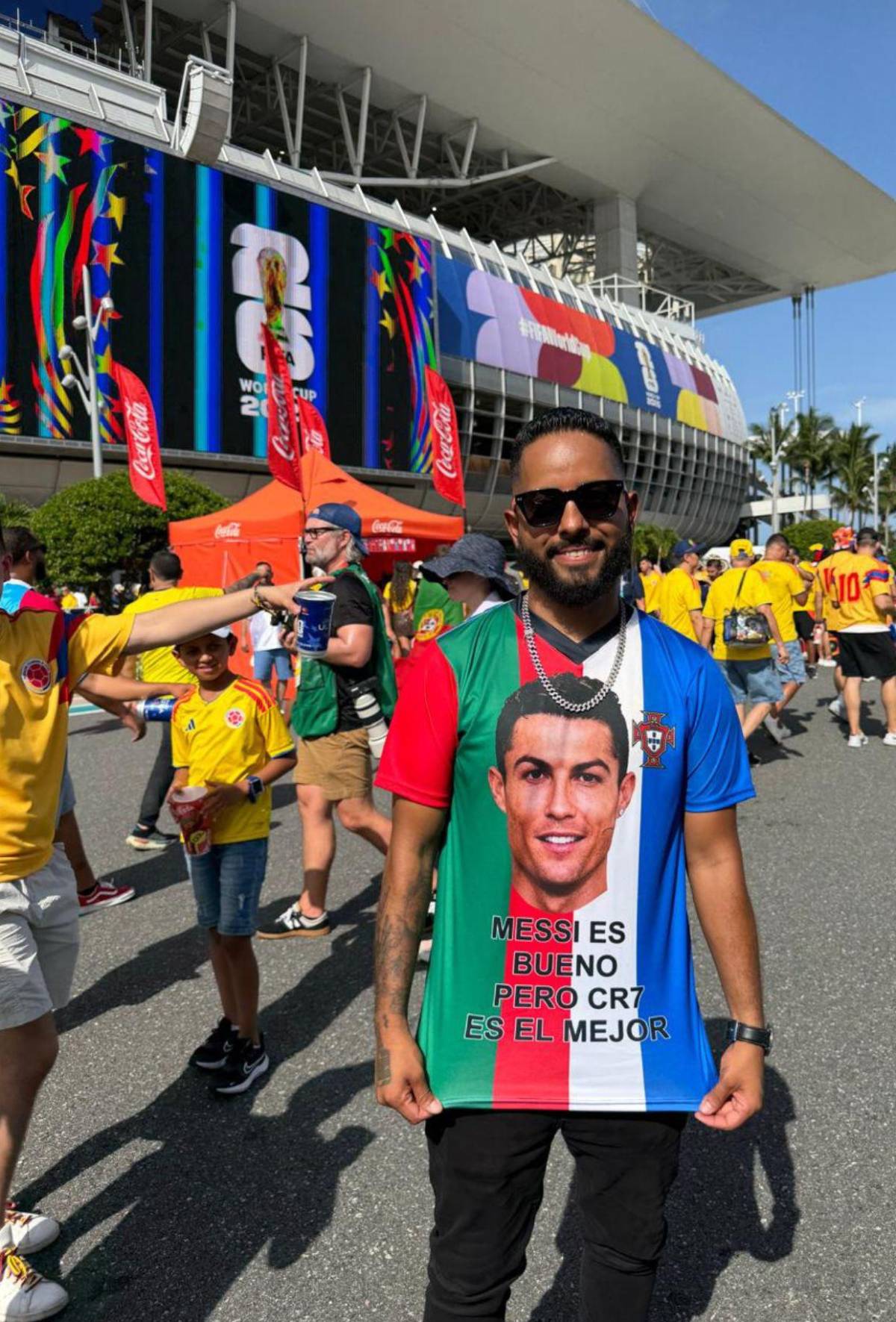 Portugal vs Colombia: hondureño paga dineral para ver a CR7, FBI presente y estrella de la NBA sorprende