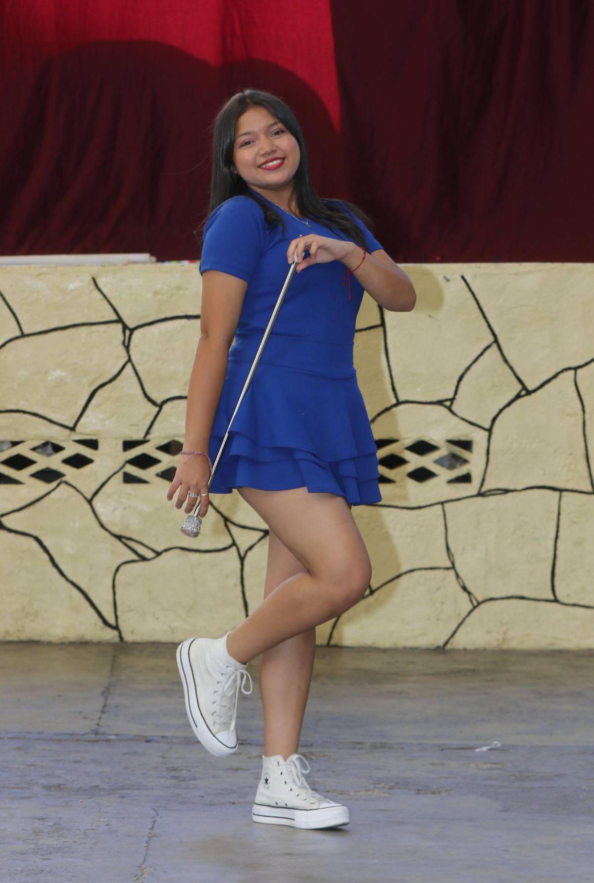 Palillonas del Instituto Santa Mónica esperan conquistar los desfiles 2025