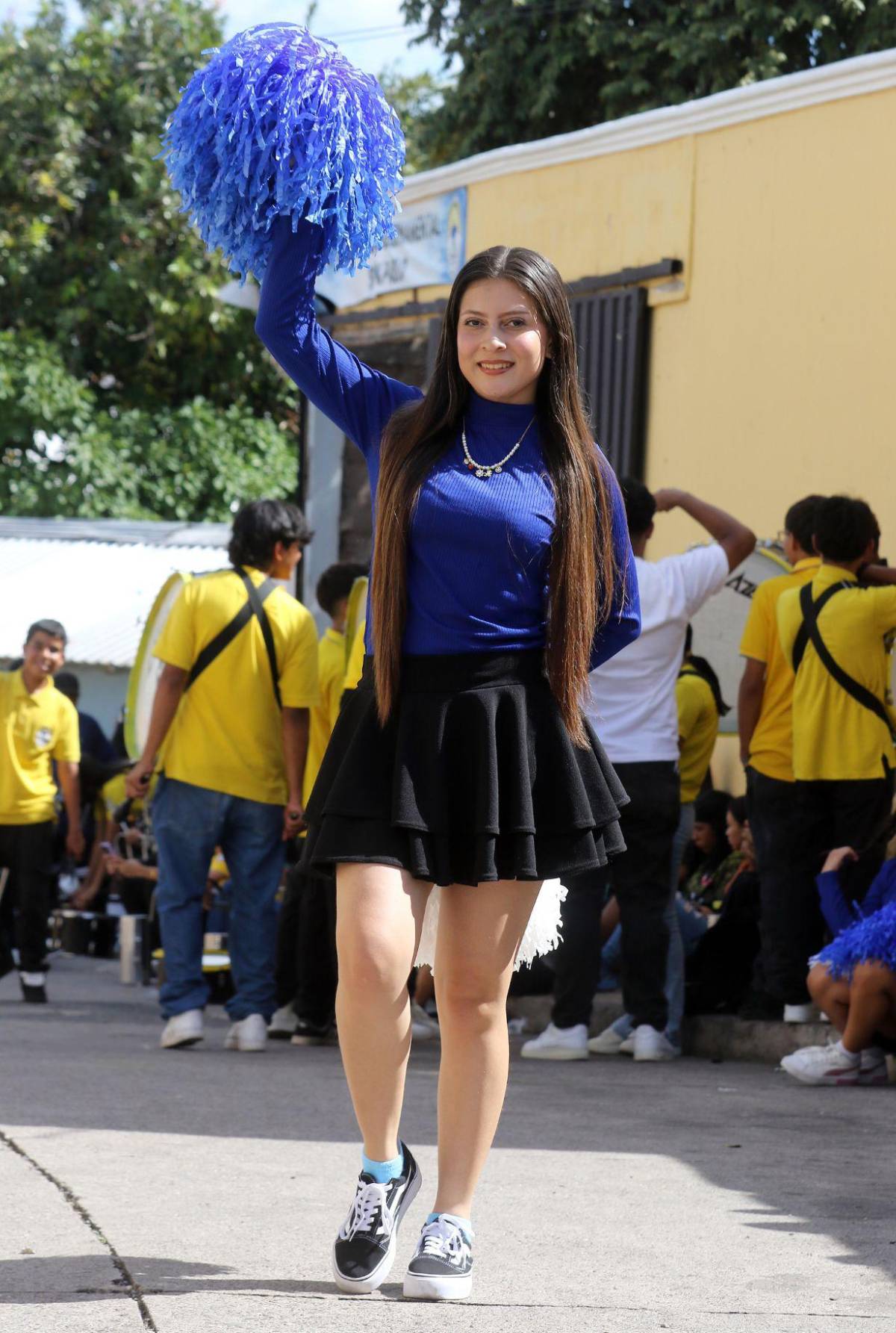 Pomponeras del Instituto San Pablo darán un espectáculo en el Estadio Nacional por los desfiles patrios