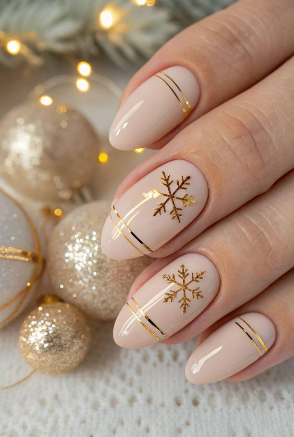 ¿Qué diseños de uñas para Navidad están en tendencia 2025?