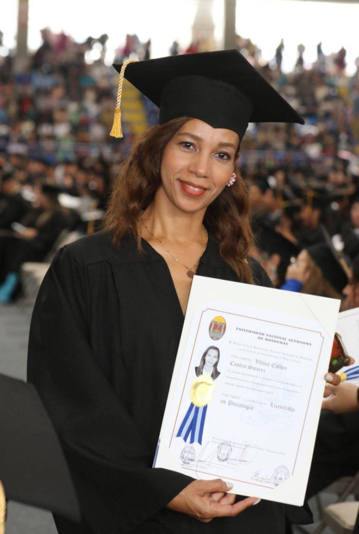 1,283 sueños cumplidos: UNAH celebra nueva graduación