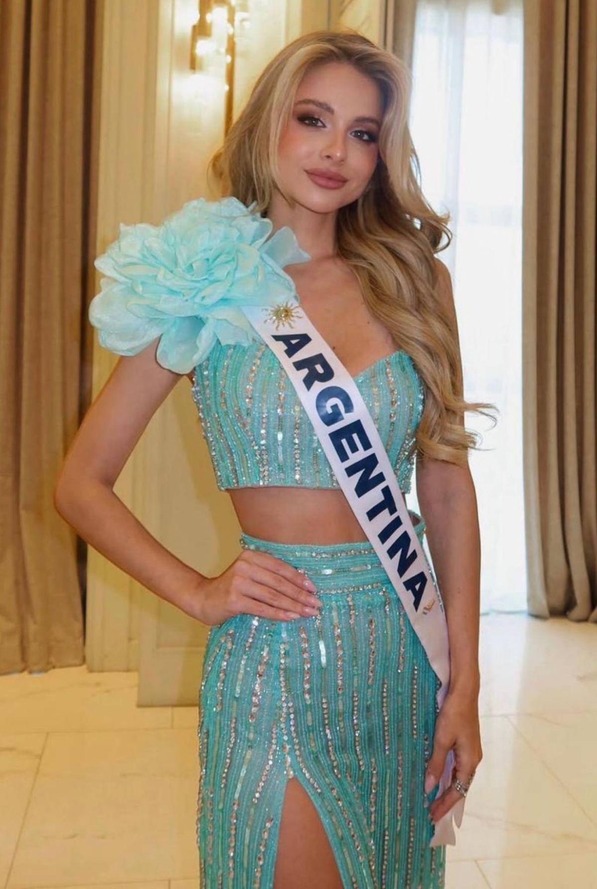 Miss Argentina comparte un aspecto personal previo a la final de Miss Universo 2025