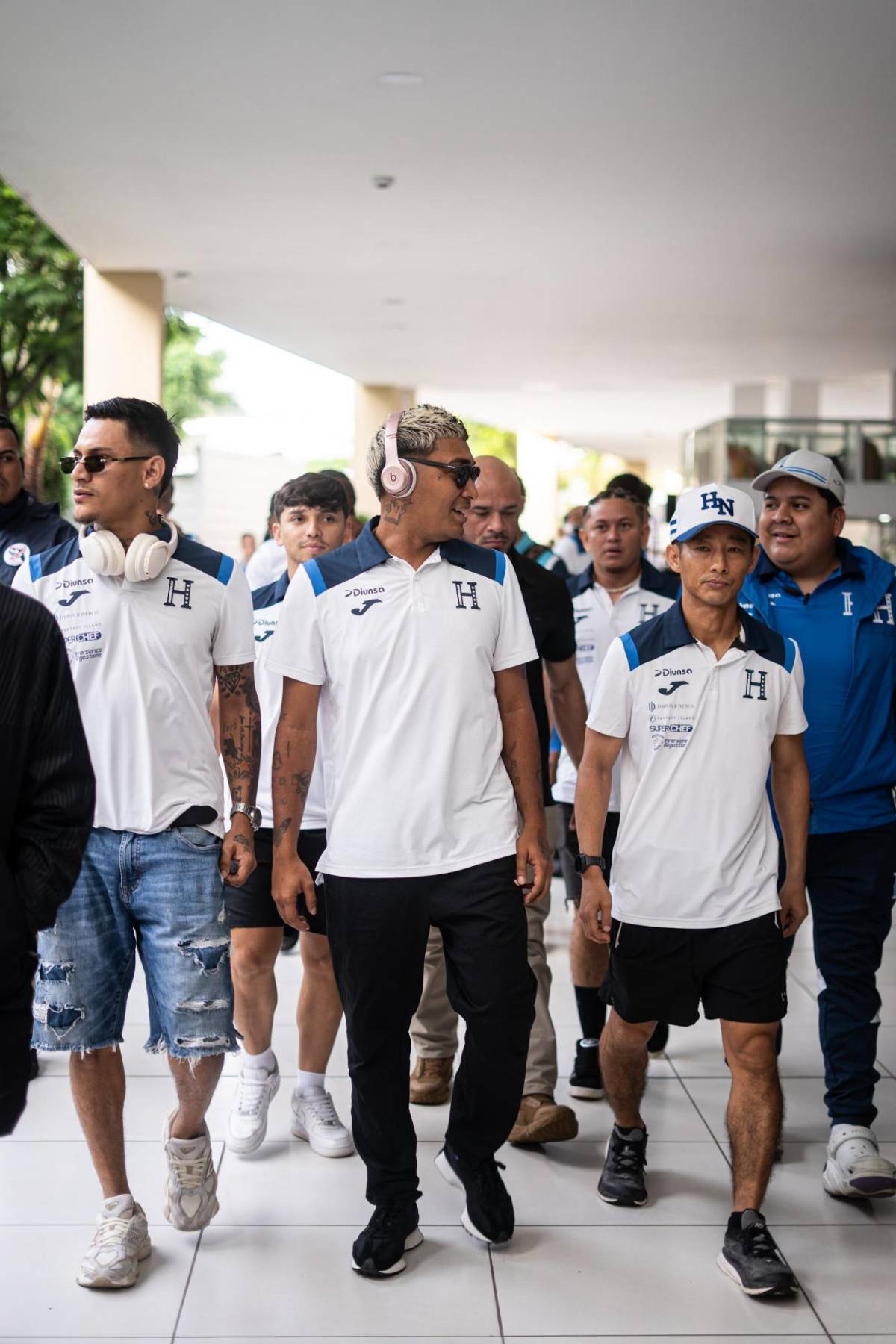 Los jugadores de baja de selección de tiktokers de Honduras en partido ante Nicaragua