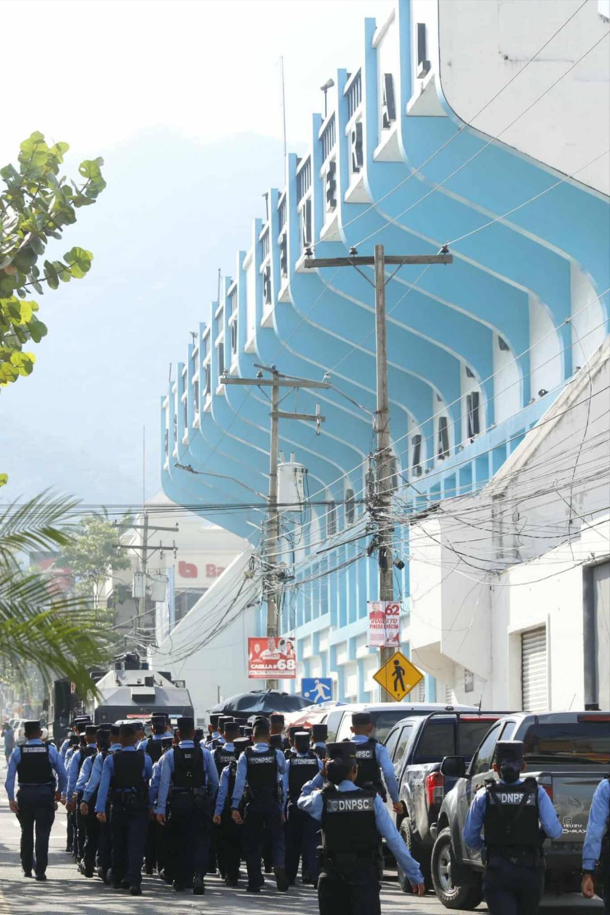 Honduras vs Costa Rica: la seguridad para el partido de eliminatoria en el Morazán