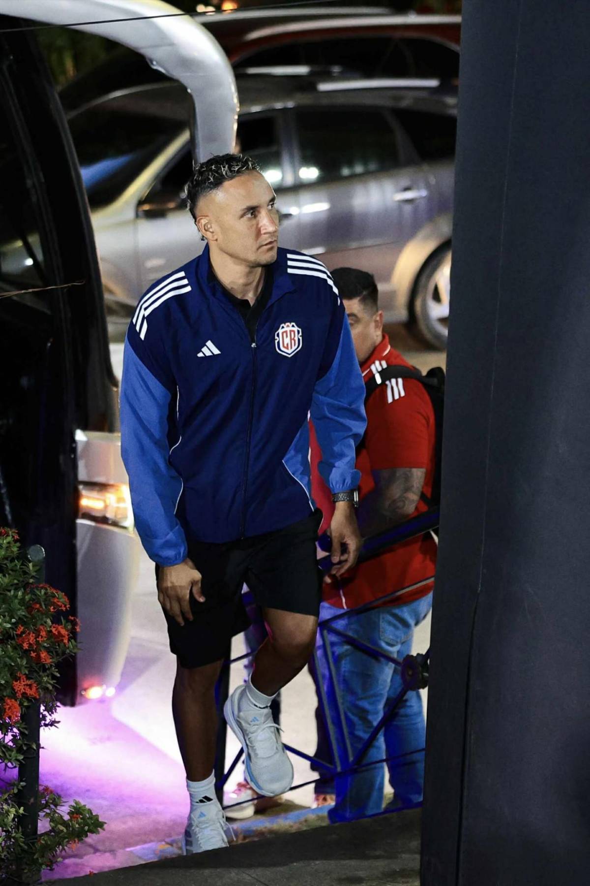 Llegada de Costa Rica a San Pedro Sula para partido eliminatorio ante Honduras