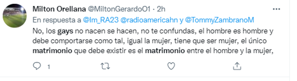 ¿Qué piensan los hondureños sobre la legalización del matrimonio gay? Esto dicen en redes