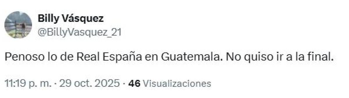 Así reaccionaron los medios y periodistas tras eliminación de Real España de Copa Centroamericana
