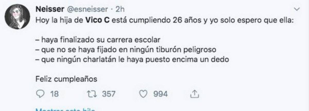 'Hoy es 5 de septiembre y mi hija cumple 13', los memes que deja la canción de Vico C