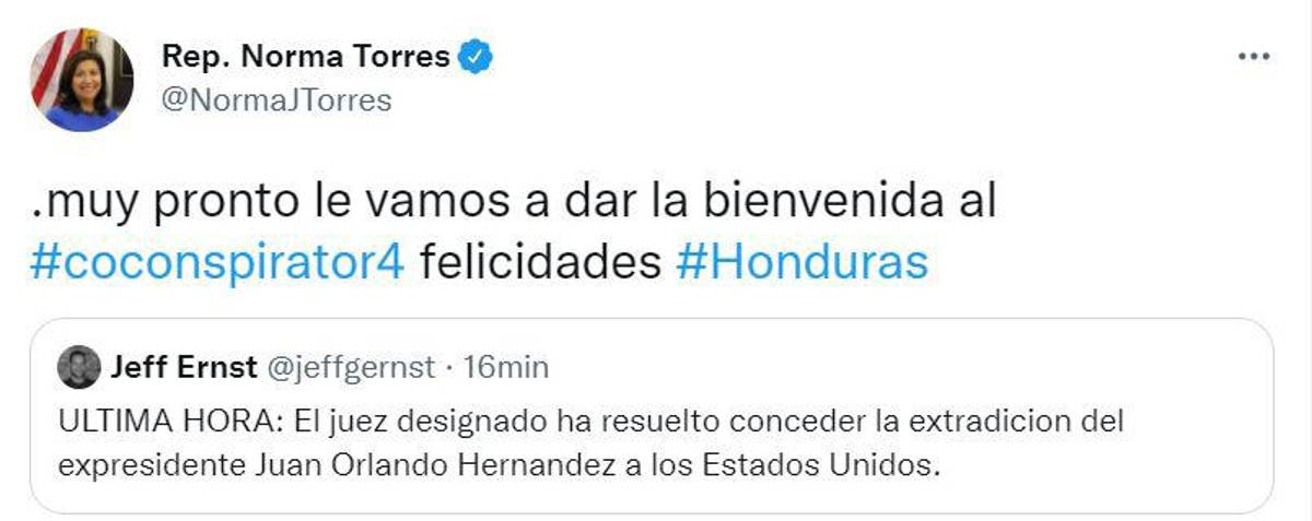 Así informan medios internacionales luz verde a extradición de Juan Orlando Hernández