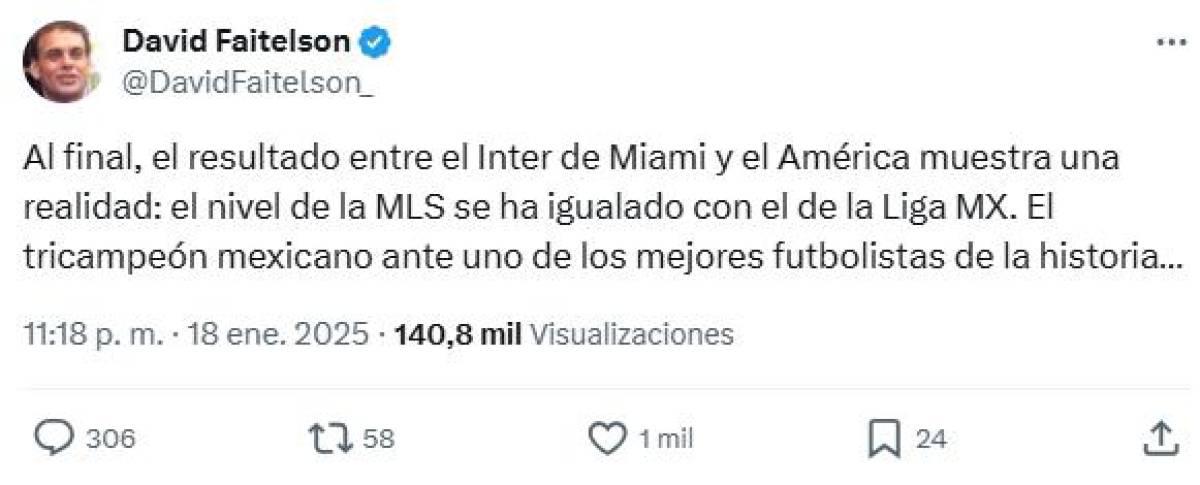 Prensa mexicana reacciona ardida por gesto de Lionel Messi contra aficionados del América