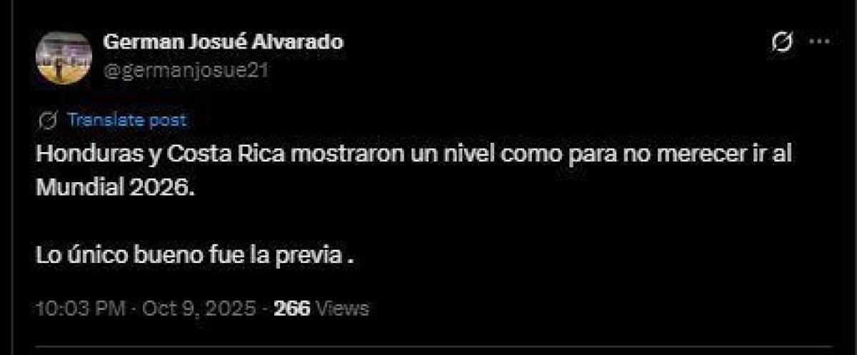 Fallaron a la afición Mal punto: Reacción de la prensa tras empate Honduras vs Costa Rica