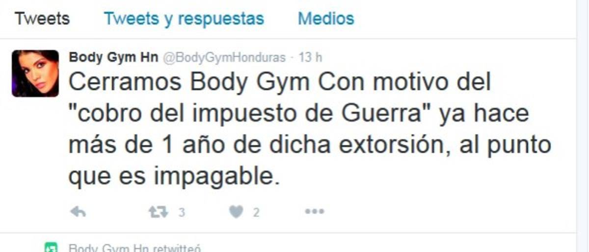 El negocio se ve obligado a cerrar por el cobro de impuesto de guerra.