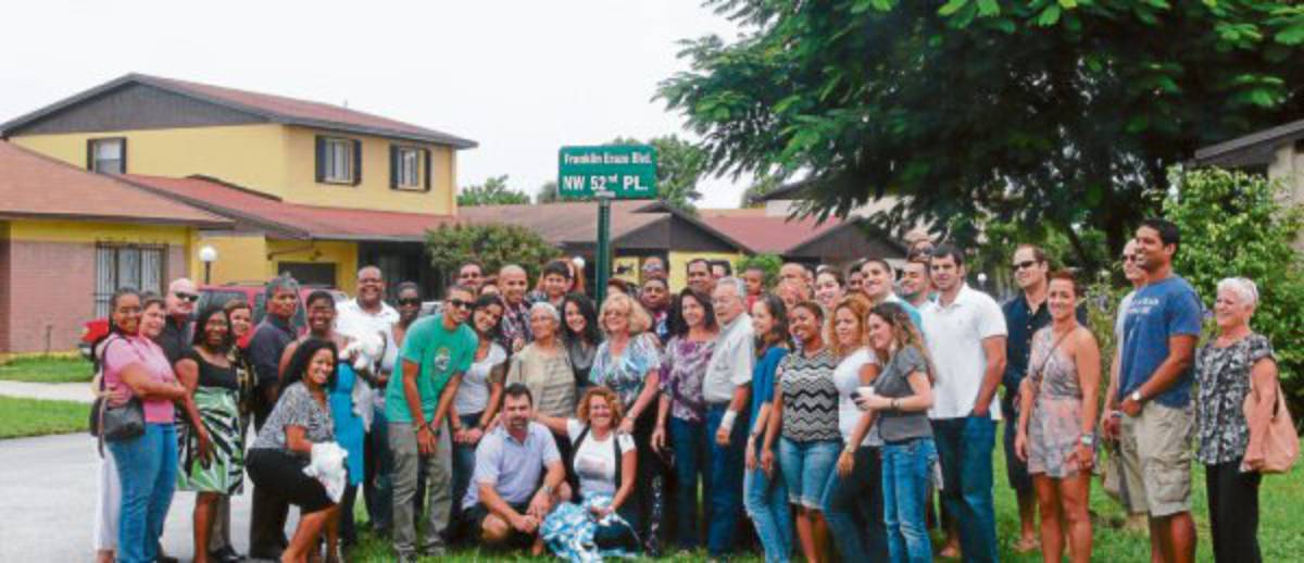 Nombran calle en honor a catracho