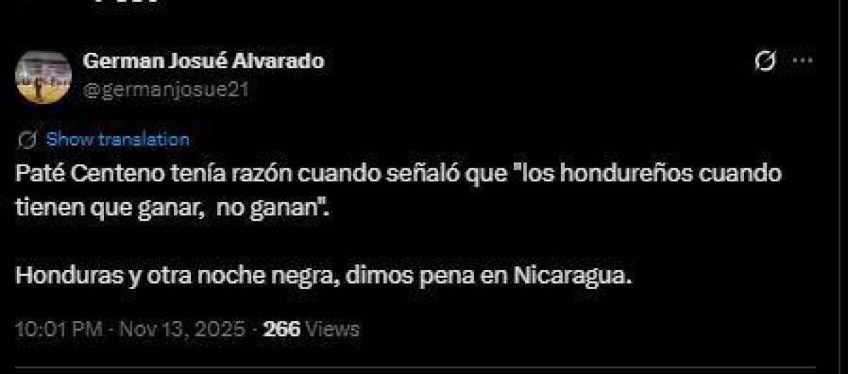 Lo que dicen los medios tras derrota de Honduras ante Nicaragua; señalan el culpable