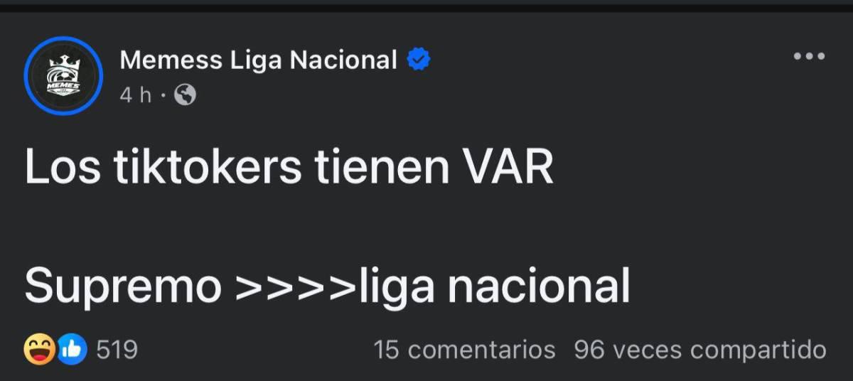 Los mejores memes que dejó el partido de tiktokers de Honduras ante los de El Salvador