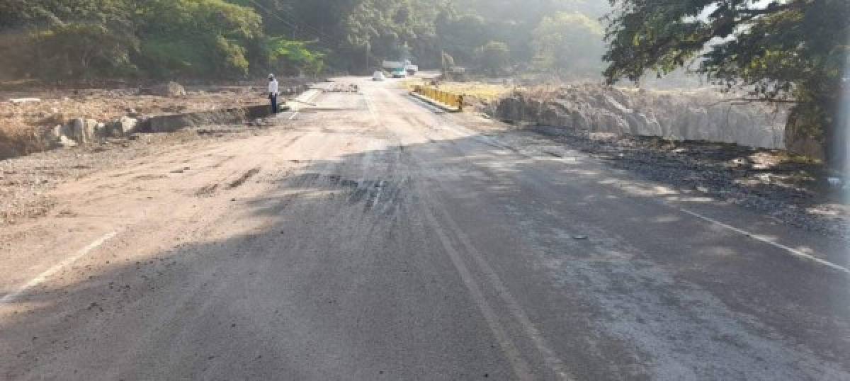 Impactantes imágenes del colapso del río Higuito que conecta Lempira y Copán (FOTOS)