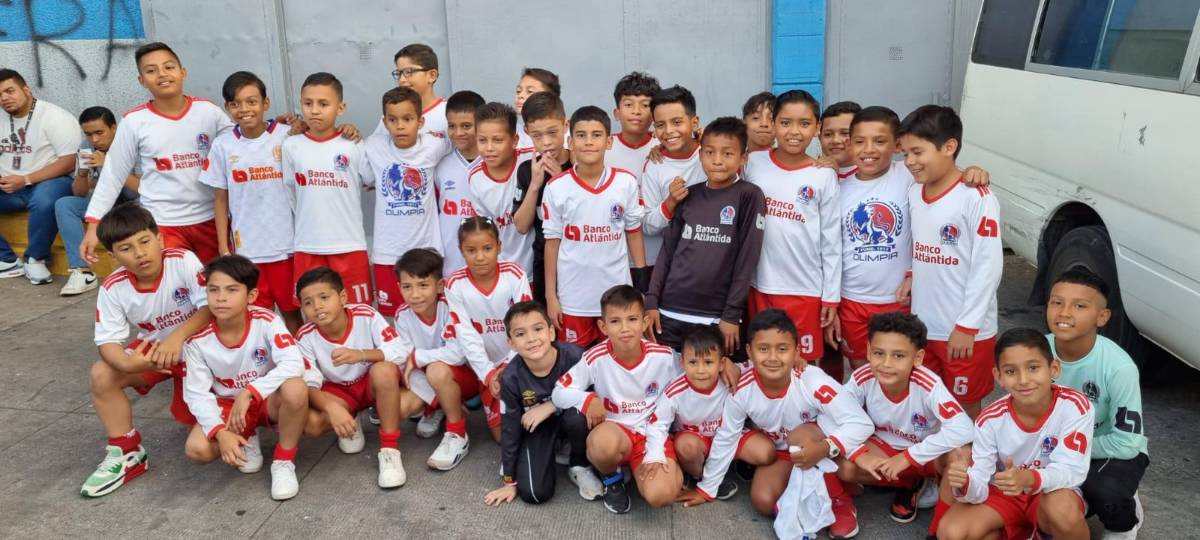 U-10 del Olimpia 2024