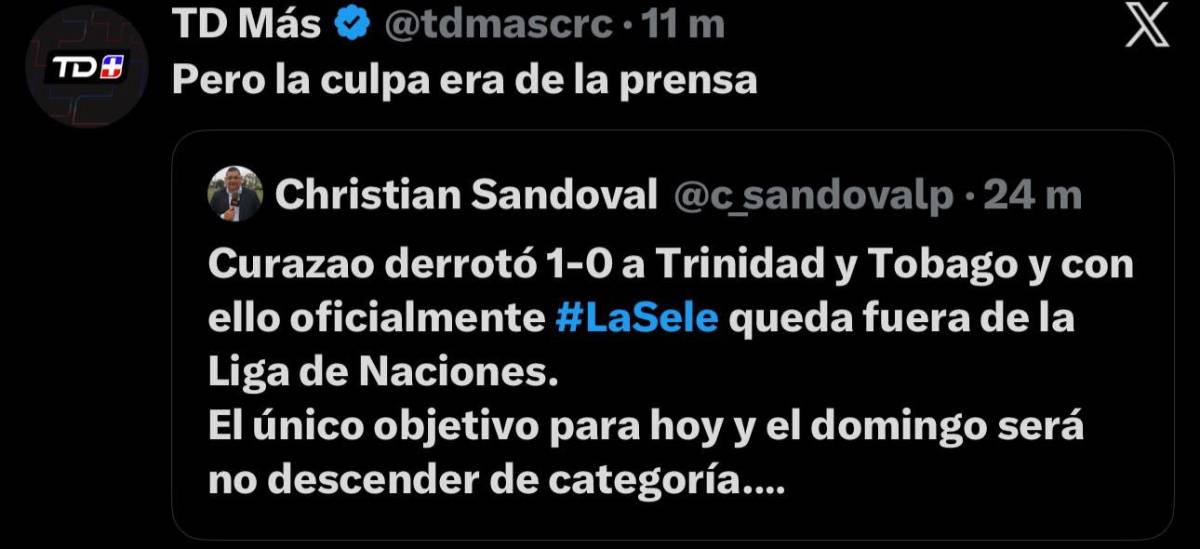 Prensa explota tras eliminación de Costa Rica en Concacaf: Una mancha la peor de la historia