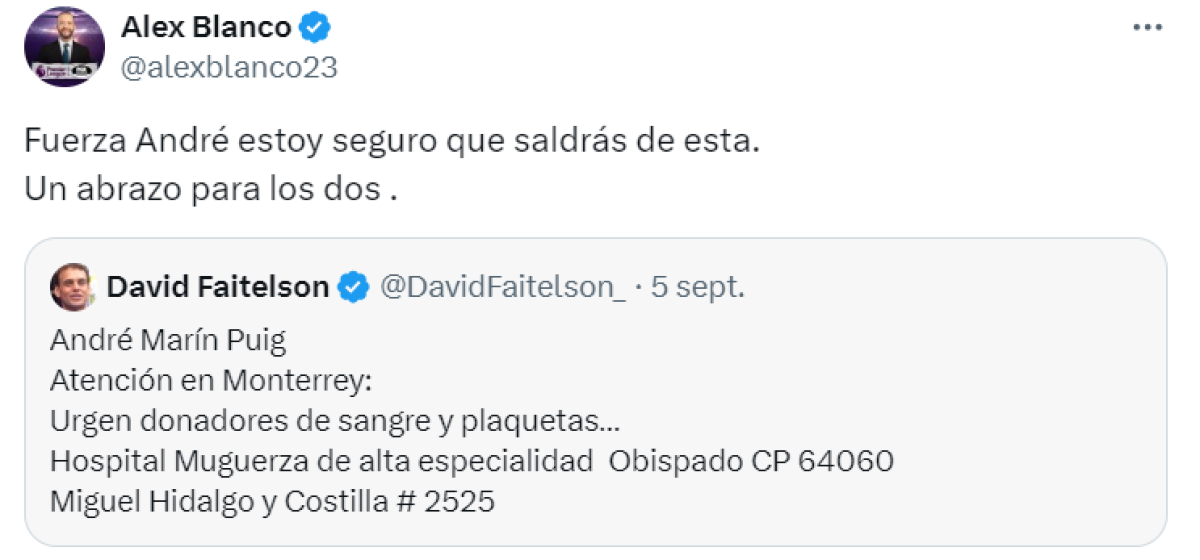 André Marín: Enfermedad que sufre el comentarista mexicano André Marín: Enfermedad que sufre el comentarista mexicano