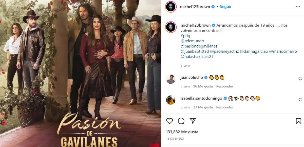 Cuando vean la serie se van a dar cuenta por lo que tuvo que pasar el personaje, adelanta Michel sobre su personaje.