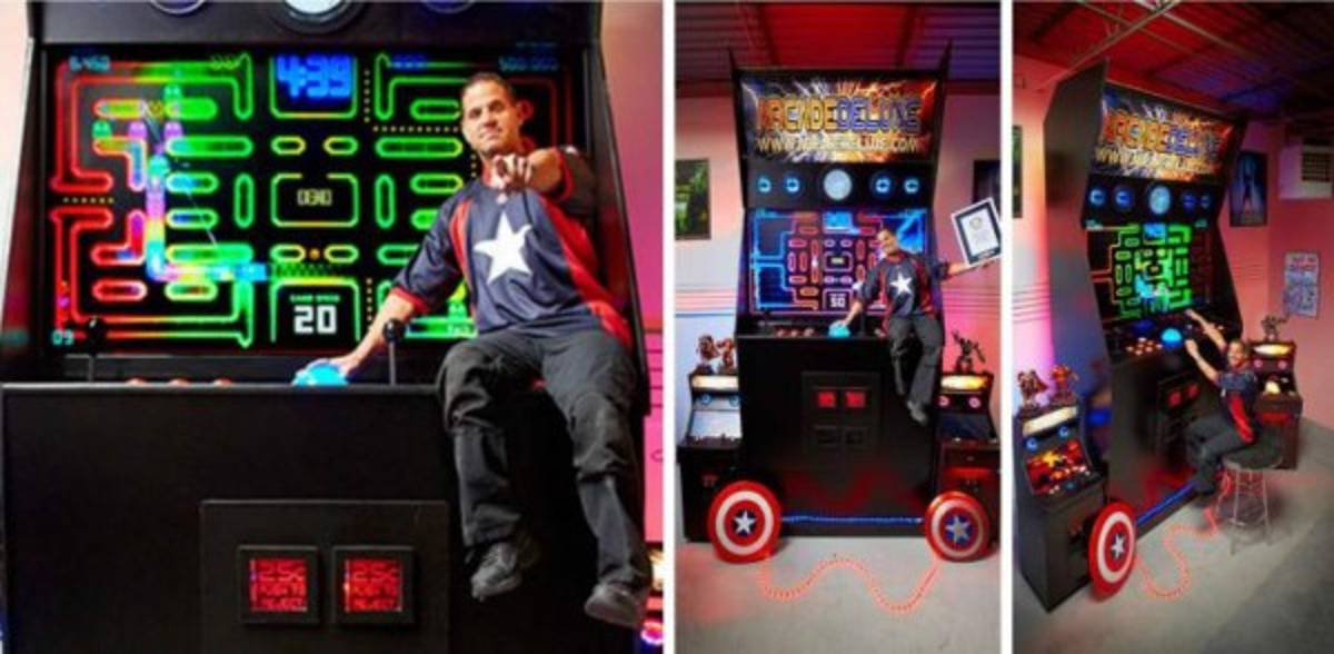 Gigante máquina de videojuegos