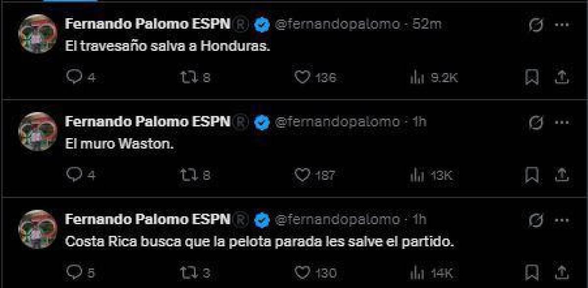 Fallaron a la afición Mal punto: Reacción de la prensa tras empate Honduras vs Costa Rica