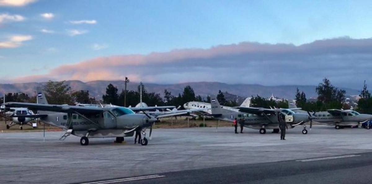 FOTOS: En tres aviones fue enviada ayuda humanitaria de Honduras a Venezuela
