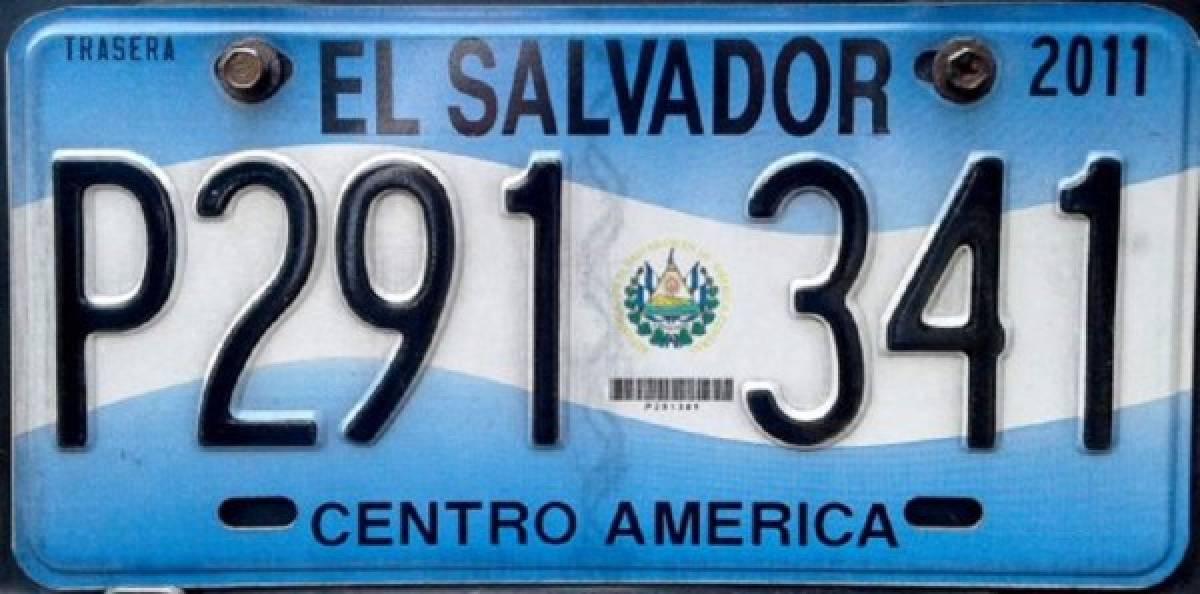 Honduras es el país de la región que marca la diferencia con frase en sus placas vehiculares