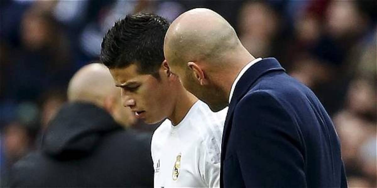 La esposa de James también habló sobre la relación de su esposo con el técnico frances