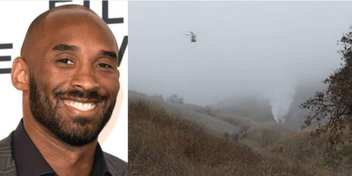 Las primeras fotos del accidente aéreo donde murió Kobe Bryant