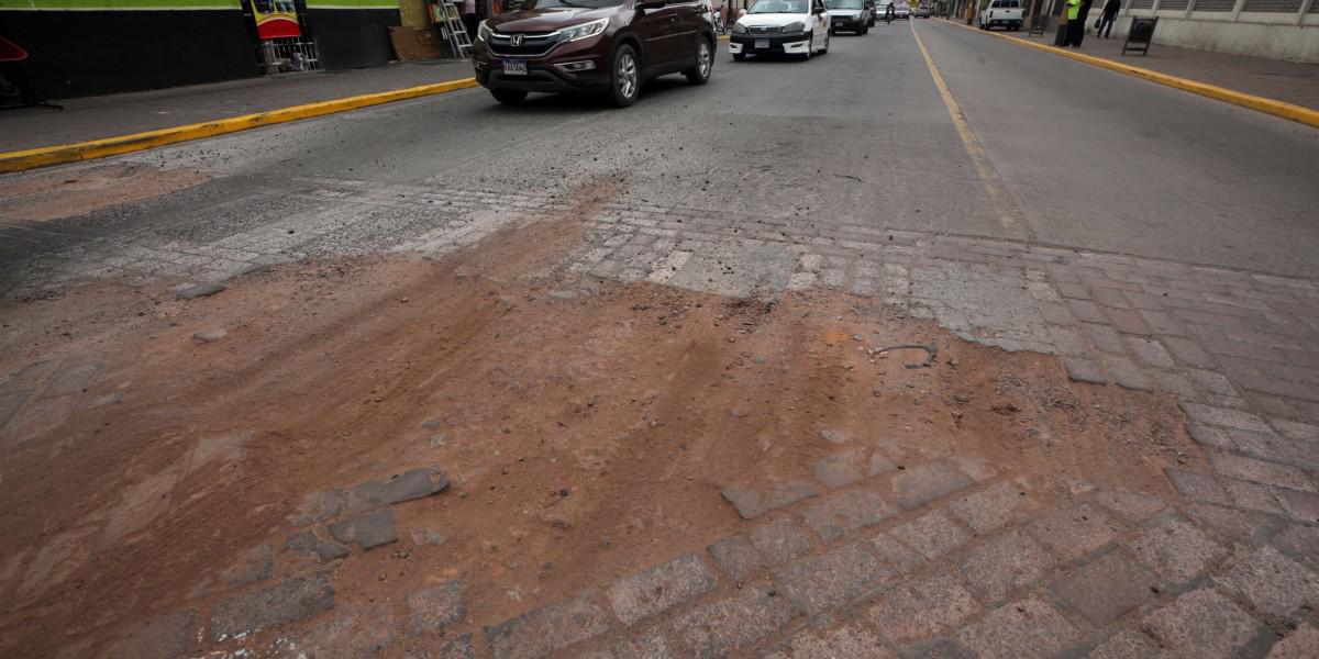 Avenida Gutemberg,  inversión millonaria que no duró ni cuatro años