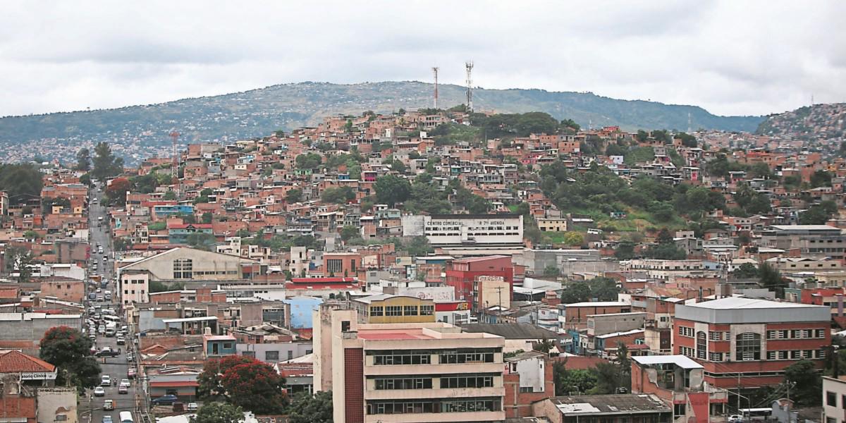 El barrio Bella Vista se ubica en Comayagüela y es visible desde varios puntos de la ciudad, como el mirador de El Birichiche.