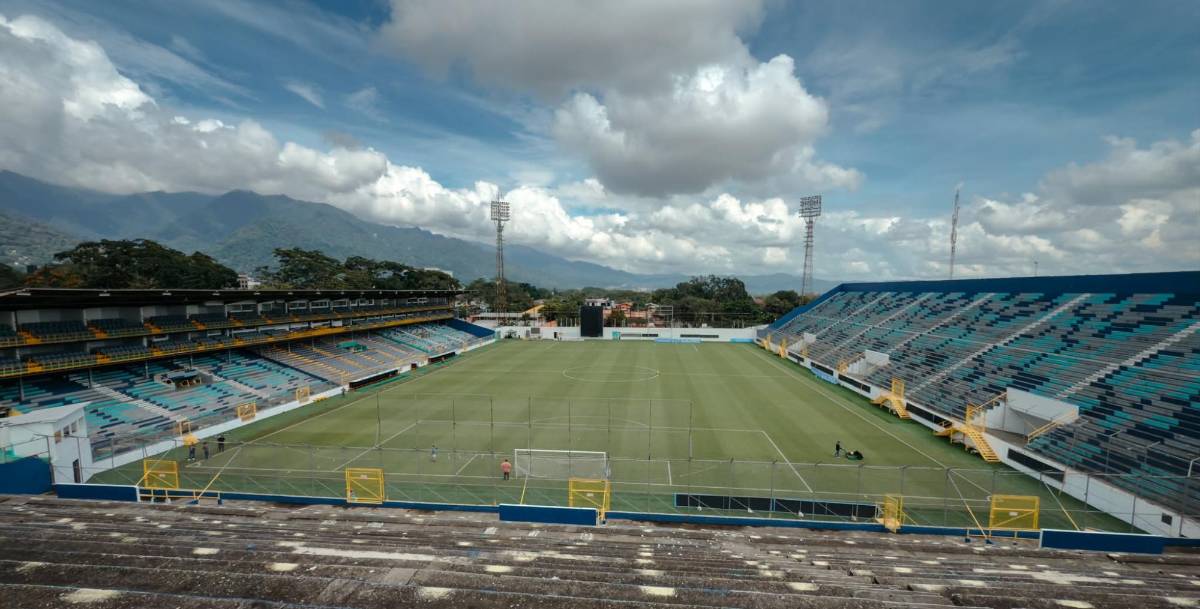 Así luce el renovado estadio Morazán previo al arranque del Premundial-Sub-17 de Concacaf