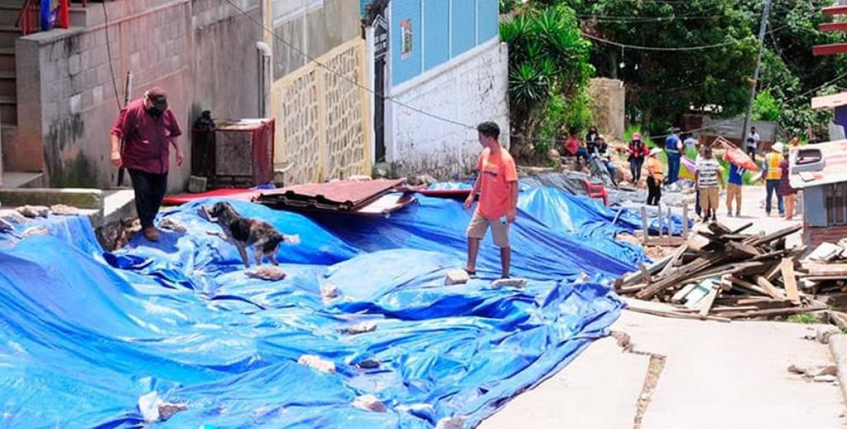 Escena apocalíptica: la huella de destrucción que dejó falla geológica en colonia Guillén